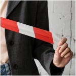 Fita de Sinalização Vermelho / Branco 200 mts 7 cm - Image 3